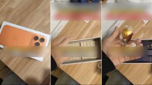 Китаец печели iPhone на партито на компанията, вместо това намира плочки в кутията и иска извинение