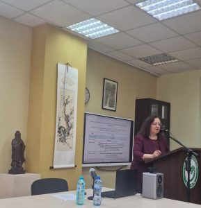 Председателят на Националната агенция за оценяване и акредитация проф. д-р Елиза Стефанова взе участие в кръгла маса на тема „Микроквалификации и съвместно обучение с чуждестранни висши училища
